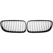 BMW 3-Serie E92/E93 10-13 Mattsvart Sportgrill / Njurar Performance-Look DIEDERICHS